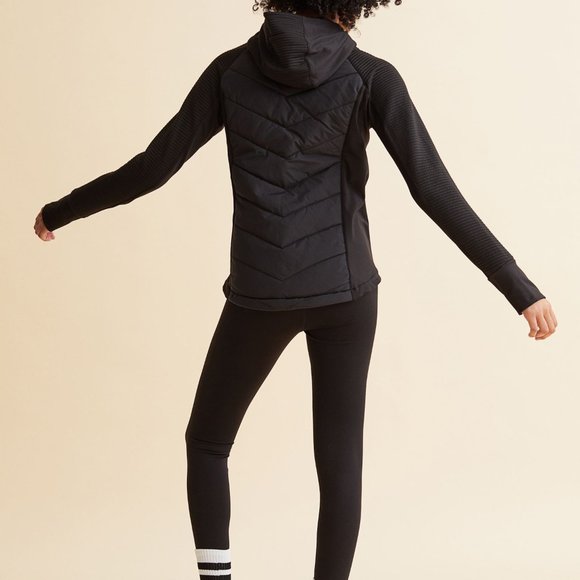 H&M Padded Hooded Outdoor Jacket XS - Picture 4 of 6